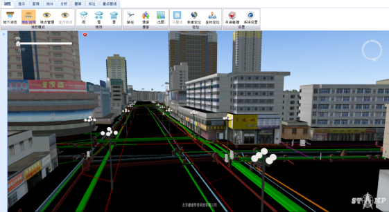 睿城傳奇城市三維地下管線管理系統(tǒng)